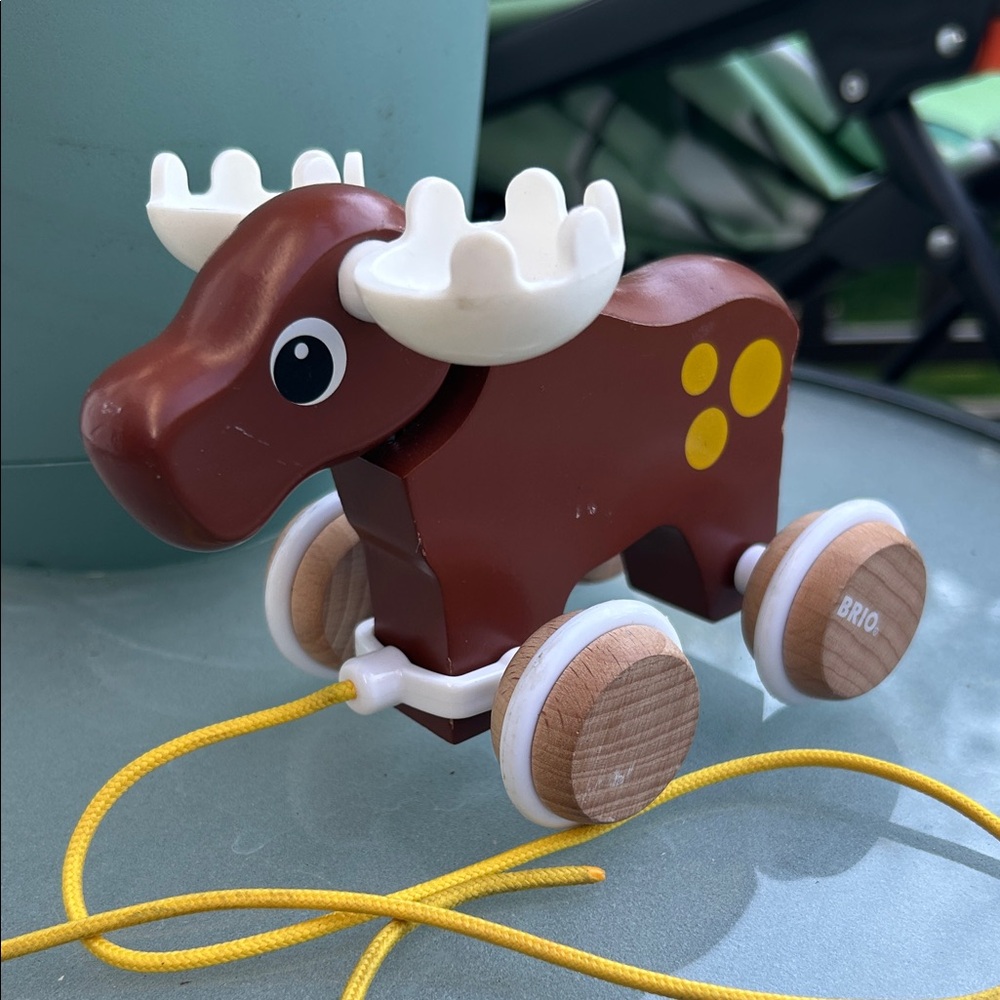 Brio Pull-Along Moose Toy